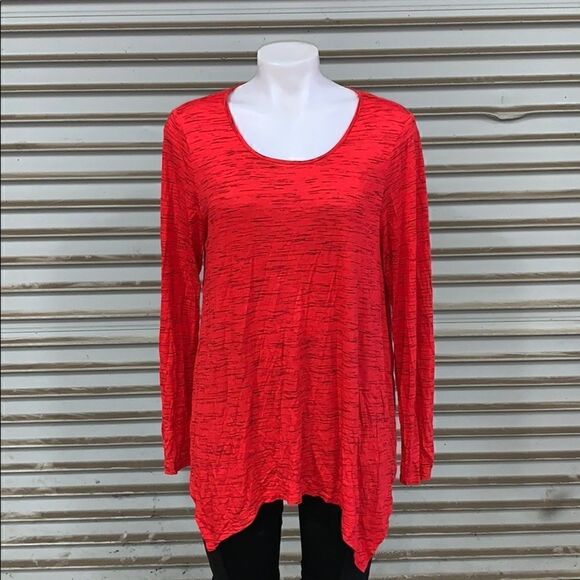 🛍️Bass red handkerchief top   - Picture 3 of 8